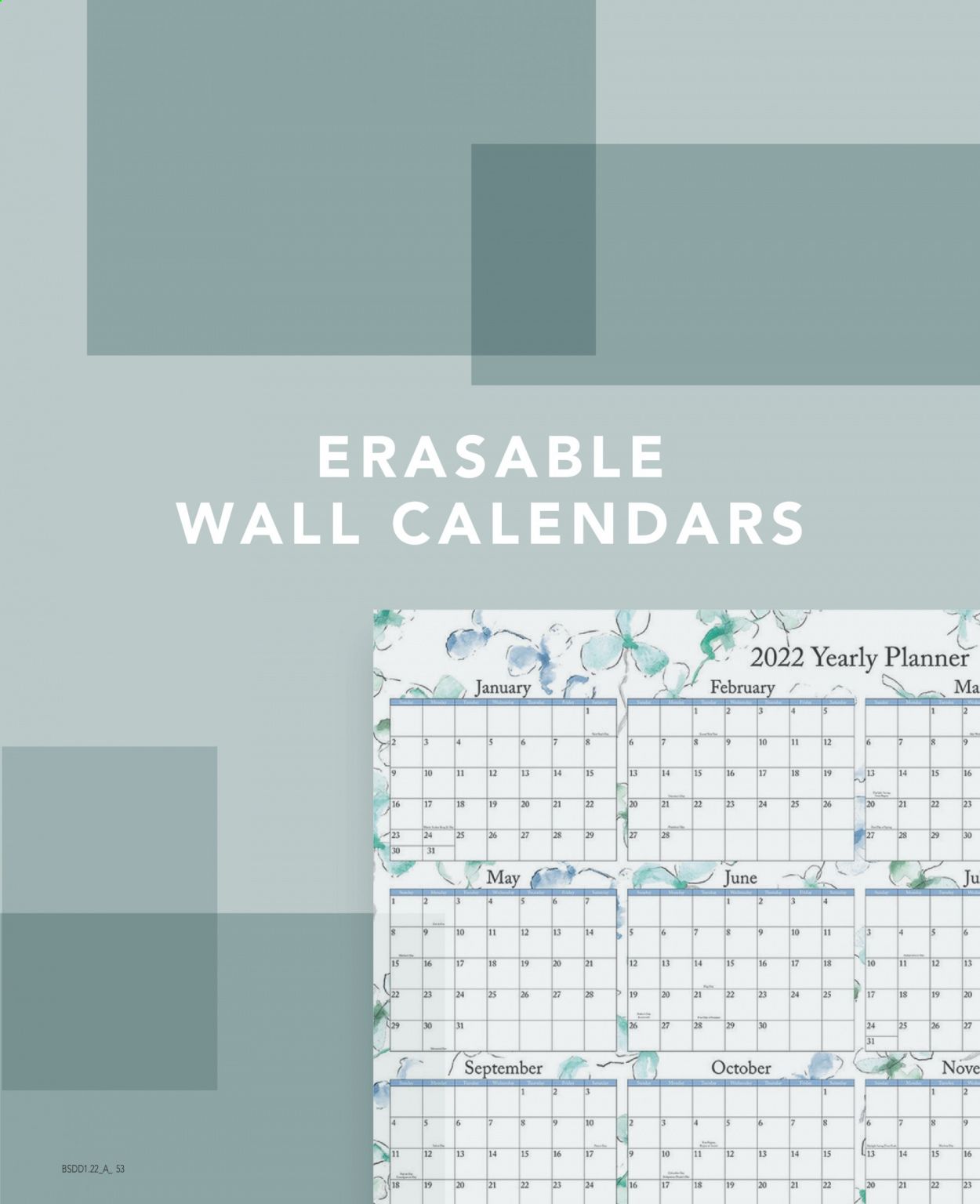 Office DEPOT Calendars & Planners 2022 Promotions & Flyer Specials January 2023