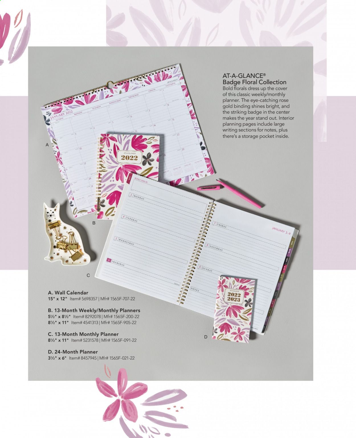 Office DEPOT Calendars & Planners 2022 Promotions & Flyer Specials January 2023
