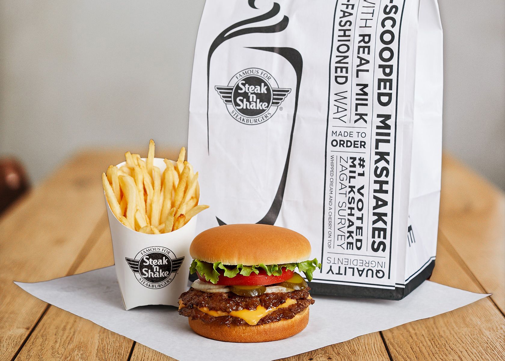 Every Sunday in October Get Free Delivery with Online or In-app $10+ Orders at Steak ’n Shake Every Sunday in October Get Free Delivery with Online or In-app $10+ Orders at Steak ’n Shake