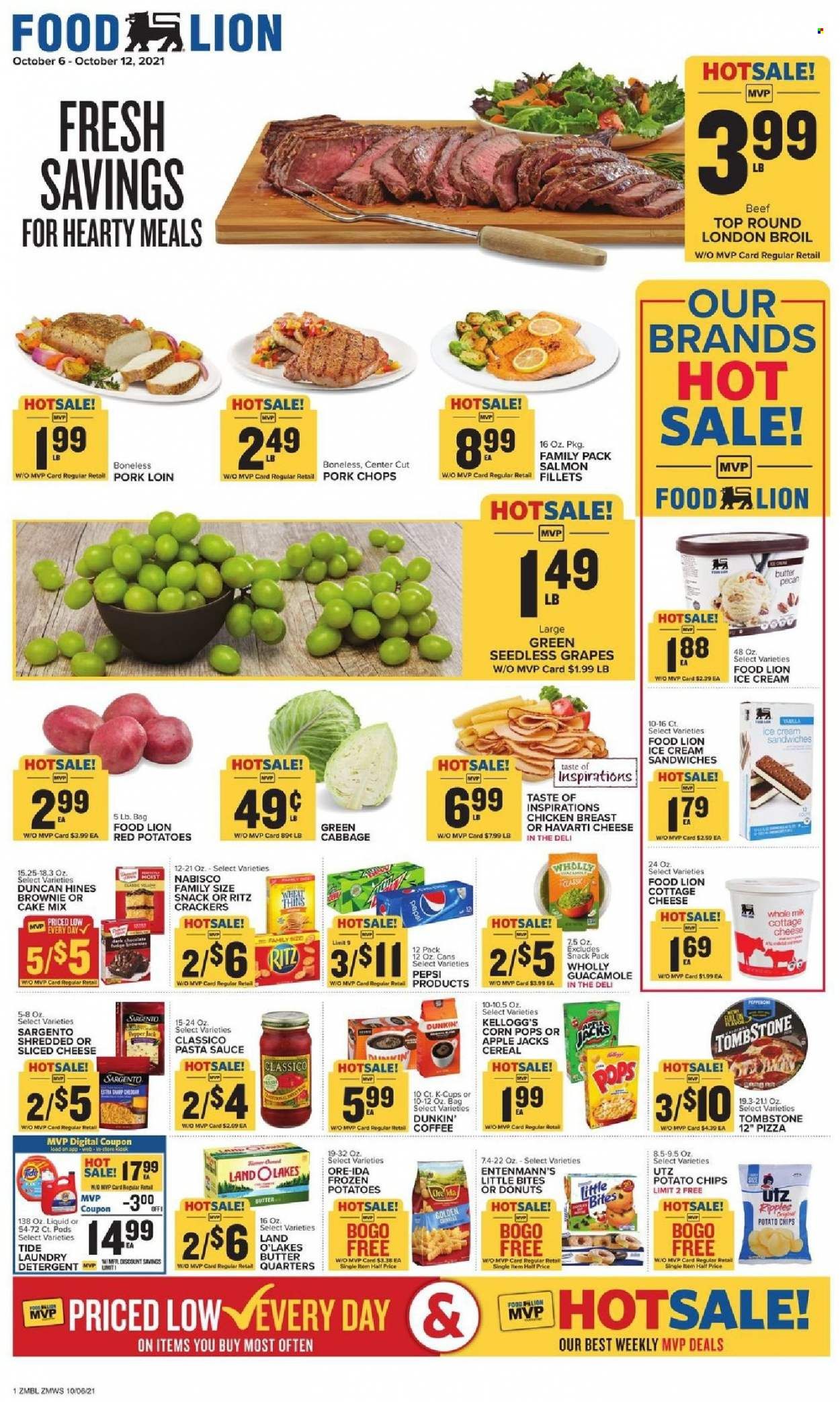 Food Lion (MD) Weekly Ad Flyer October 7 to October 14
