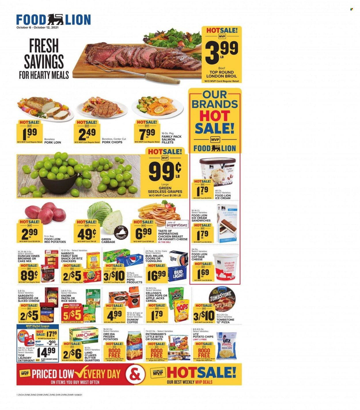 Food Lion (VA) Weekly Ad Flyer October 7 to October 14