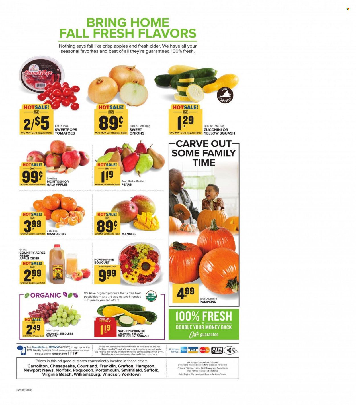 Food Lion (VA) Weekly Ad Flyer October 7 to October 14