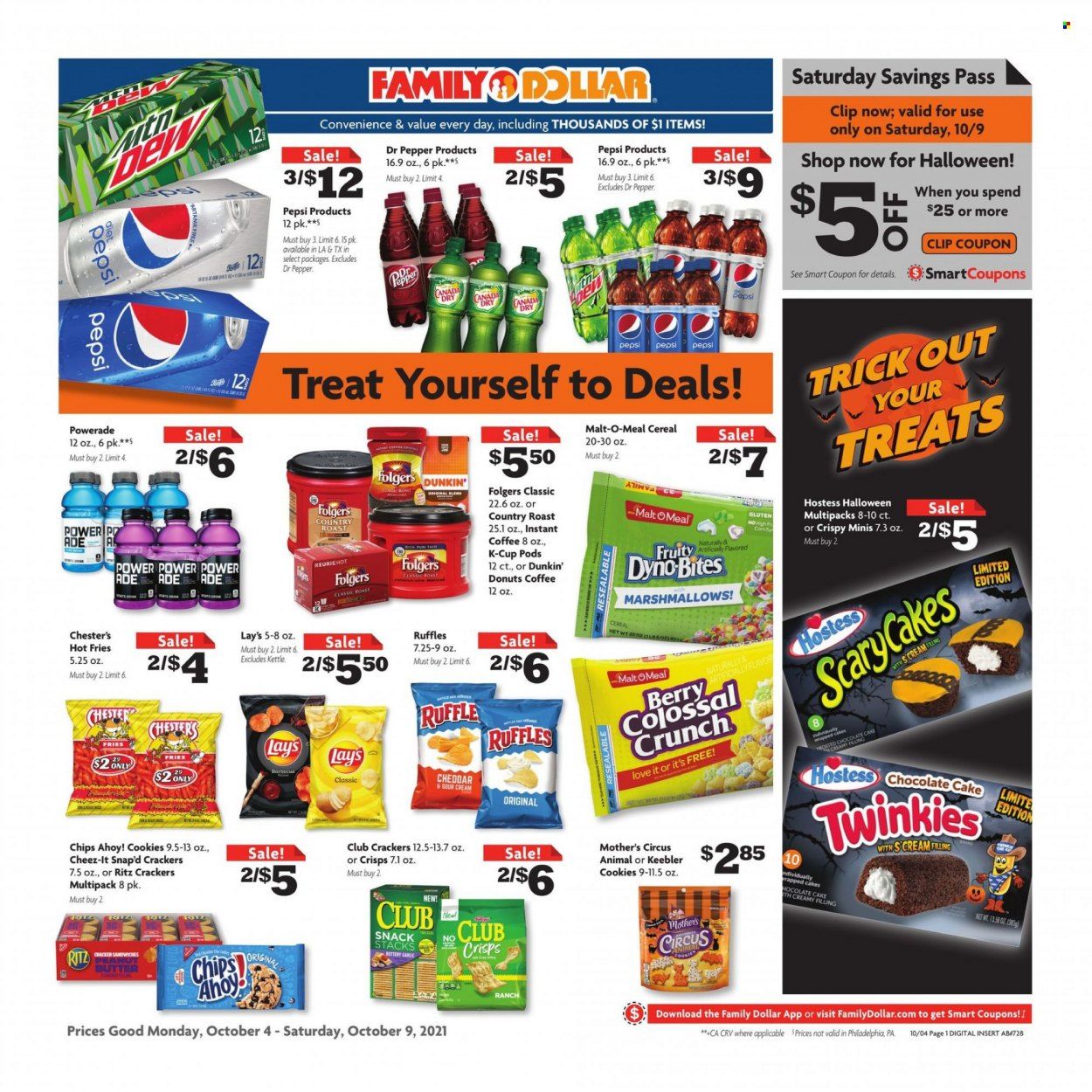Family Dollar Weekly Ad Flyer October 7 to October 14