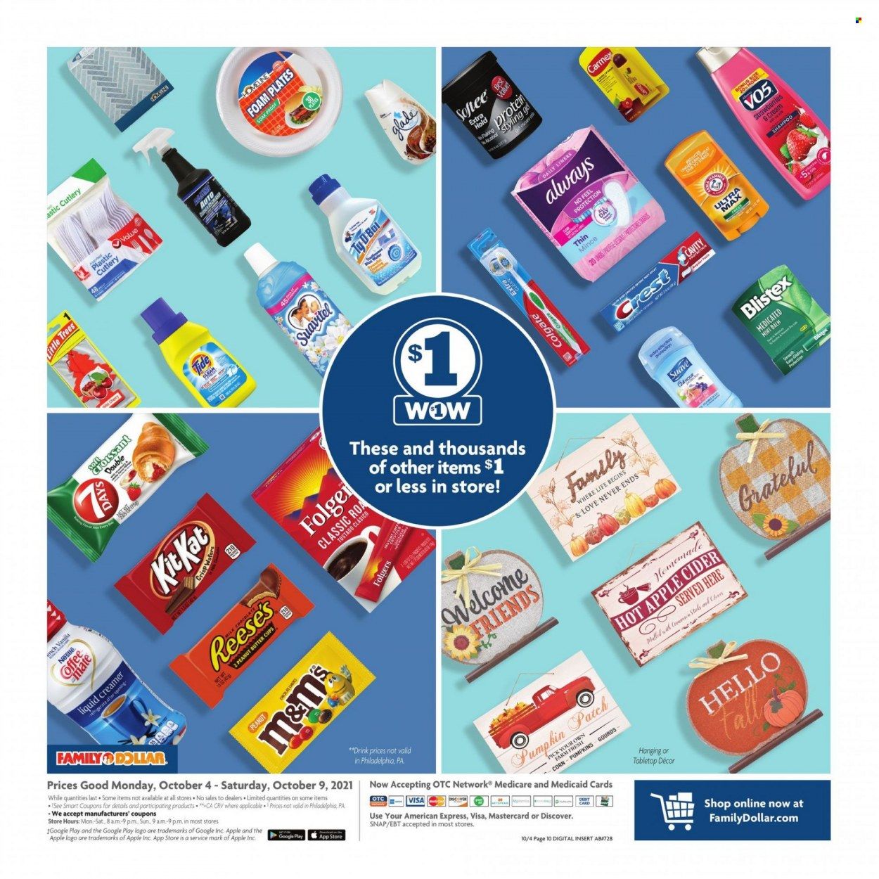 Family Dollar Weekly Ad Flyer October 7 to October 14