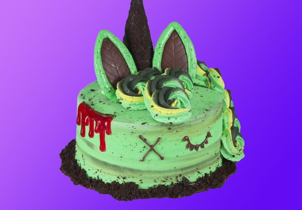 Baskin-Robbins Launches their New Zombie Unicorn Cake for a Limited Time Only Baskin-Robbins Launches their New Zombie Unicorn Cake for a Limited Time Only