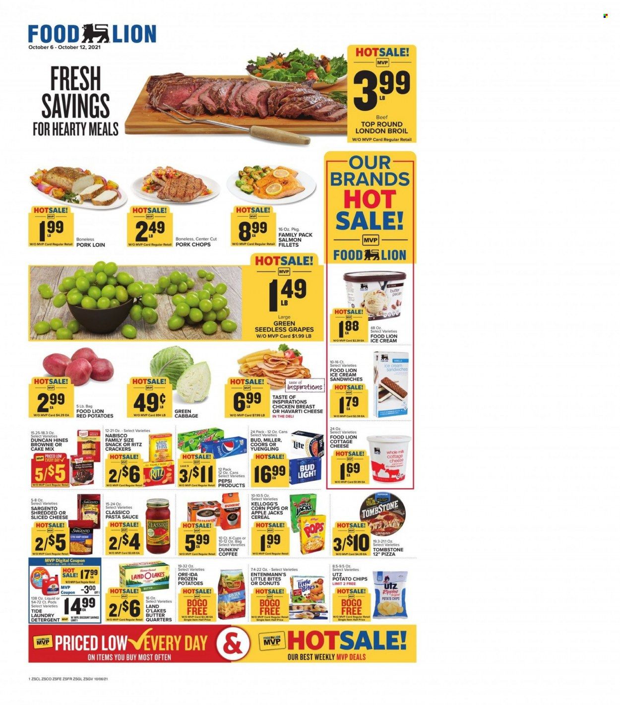 Food Lion (SC) Weekly Ad Flyer October 7 to October 14