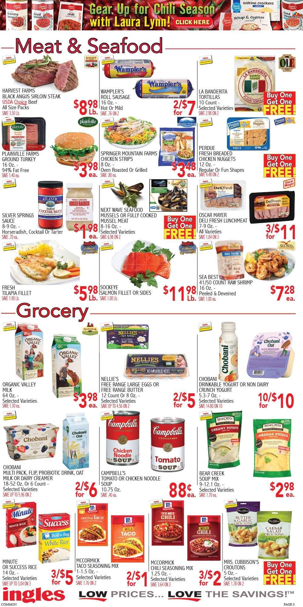 Ingles (GA, NC, SC, TN) Weekly Ad Flyer October 7 to October 14