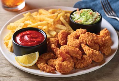 Get a Dozen Double Crunch Shrimp for $1 with Any Steak Entree Purchase at Applebee’s for a Limited Time