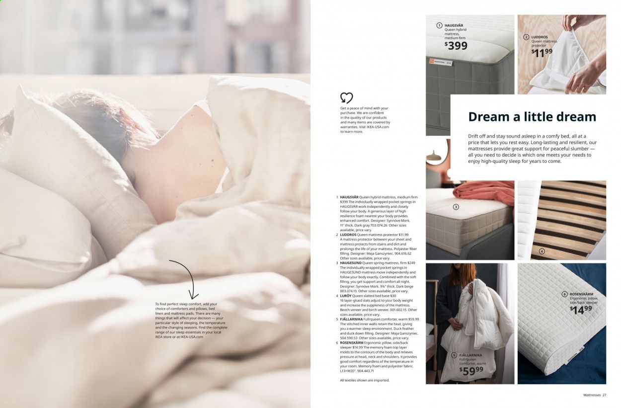 IKEA 2022 Bedrooms Promotions & Flyer Specials January 2023