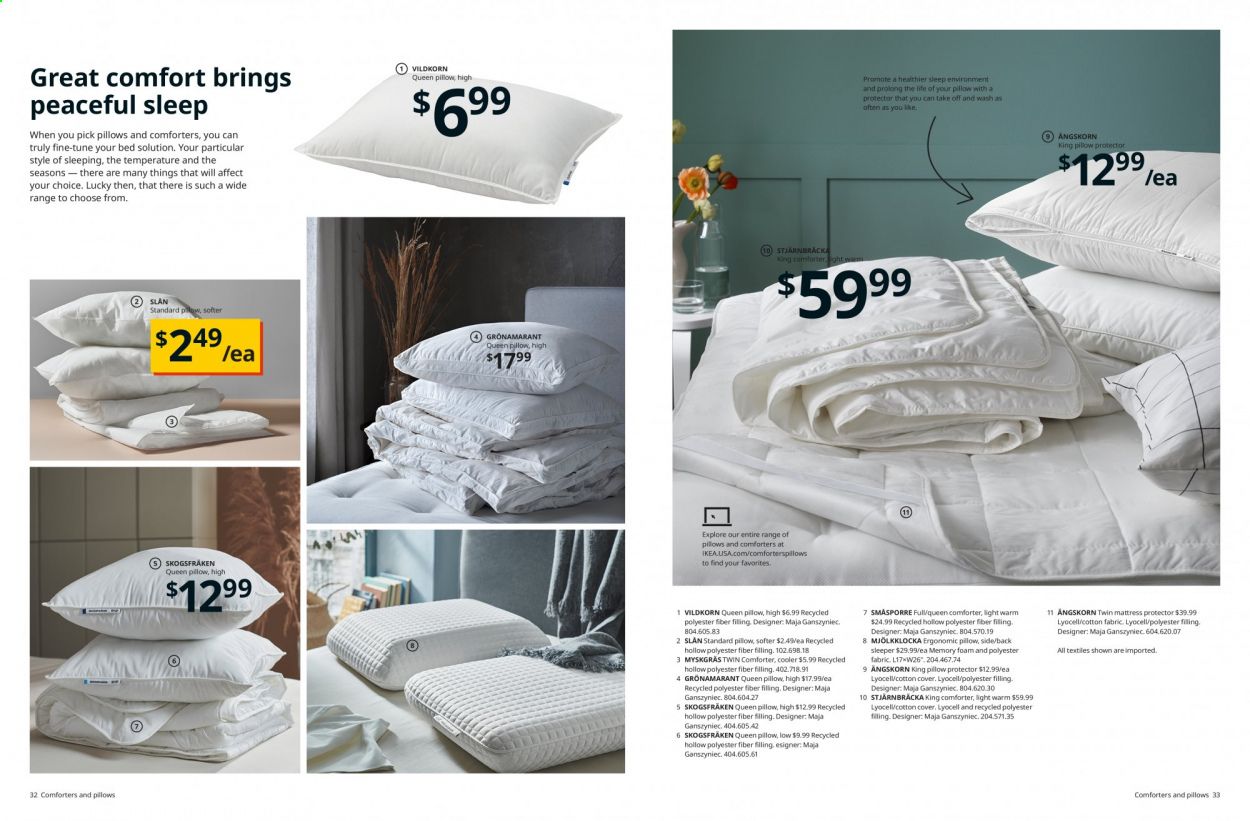 IKEA 2022 Bedrooms Promotions & Flyer Specials January 2023