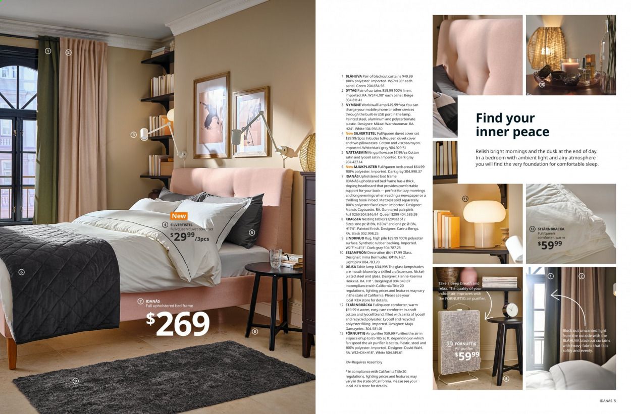 IKEA 2022 Bedrooms Promotions & Flyer Specials January 2023