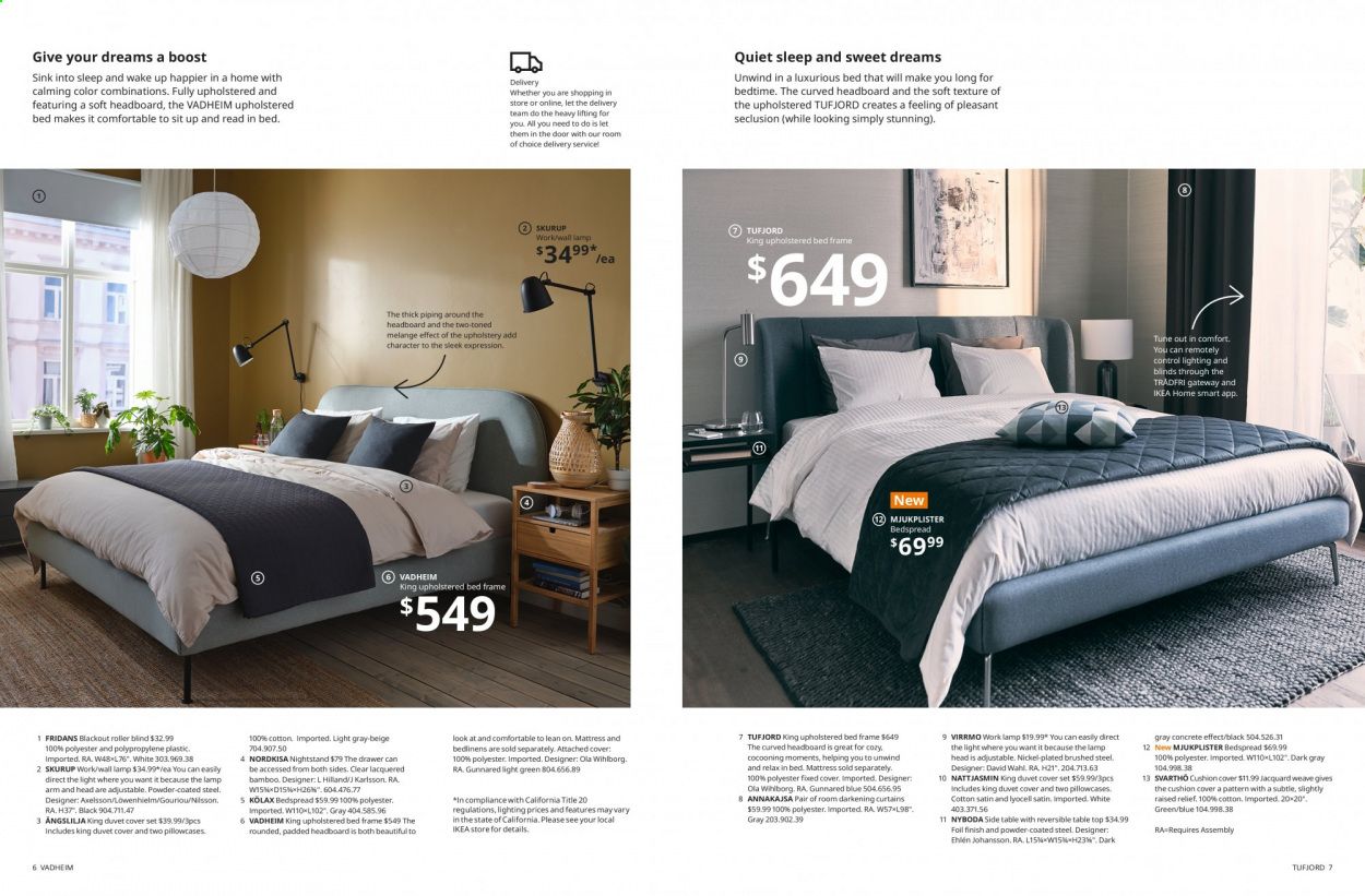 IKEA 2022 Bedrooms Promotions & Flyer Specials January 2023