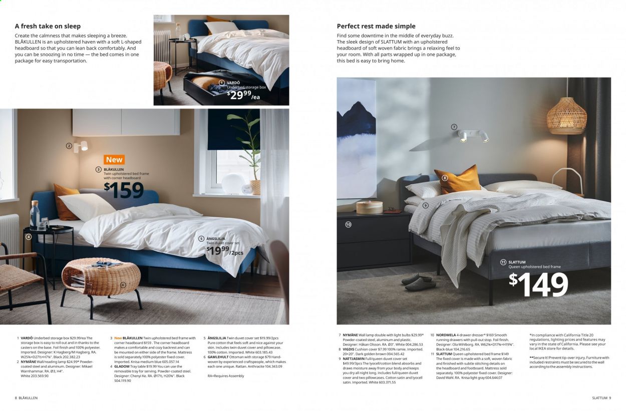 IKEA 2022 Bedrooms Promotions & Flyer Specials January 2023