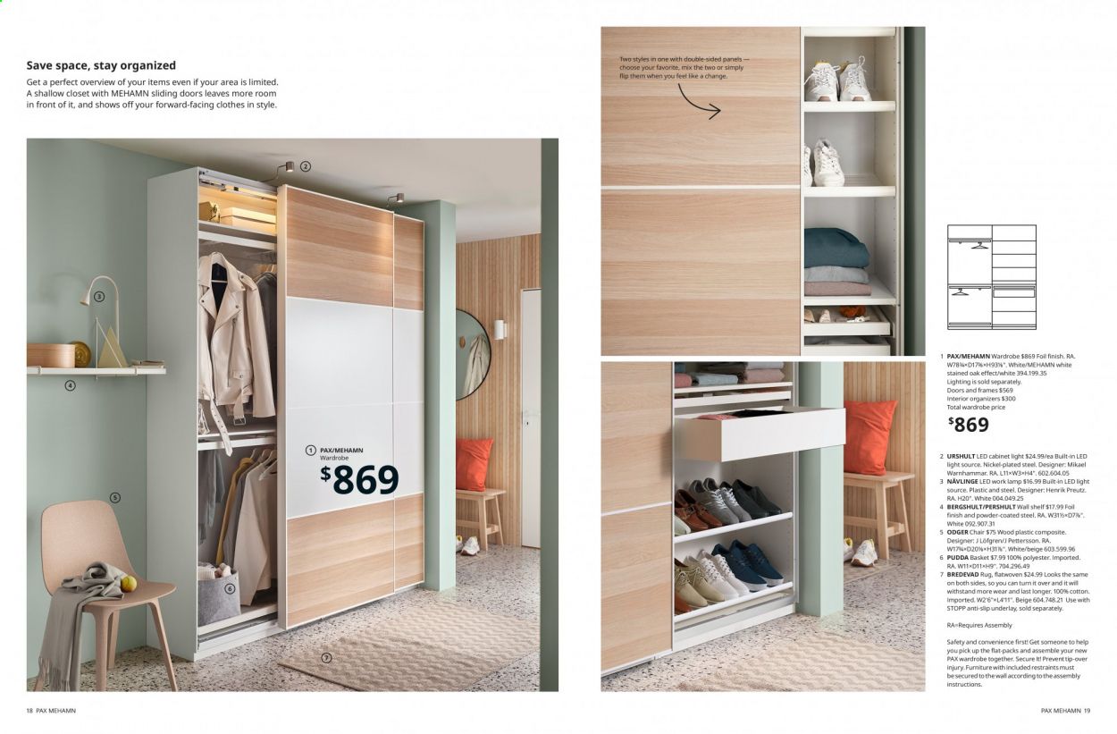 IKEA 2022 Wardrobes Promotions & Flyer Specials January 2023