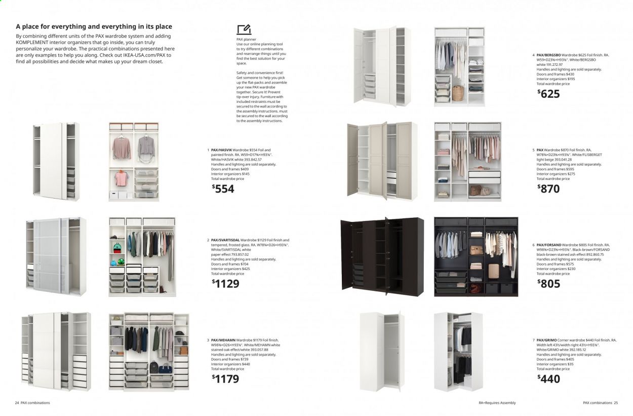 IKEA 2022 Wardrobes Promotions & Flyer Specials January 2023