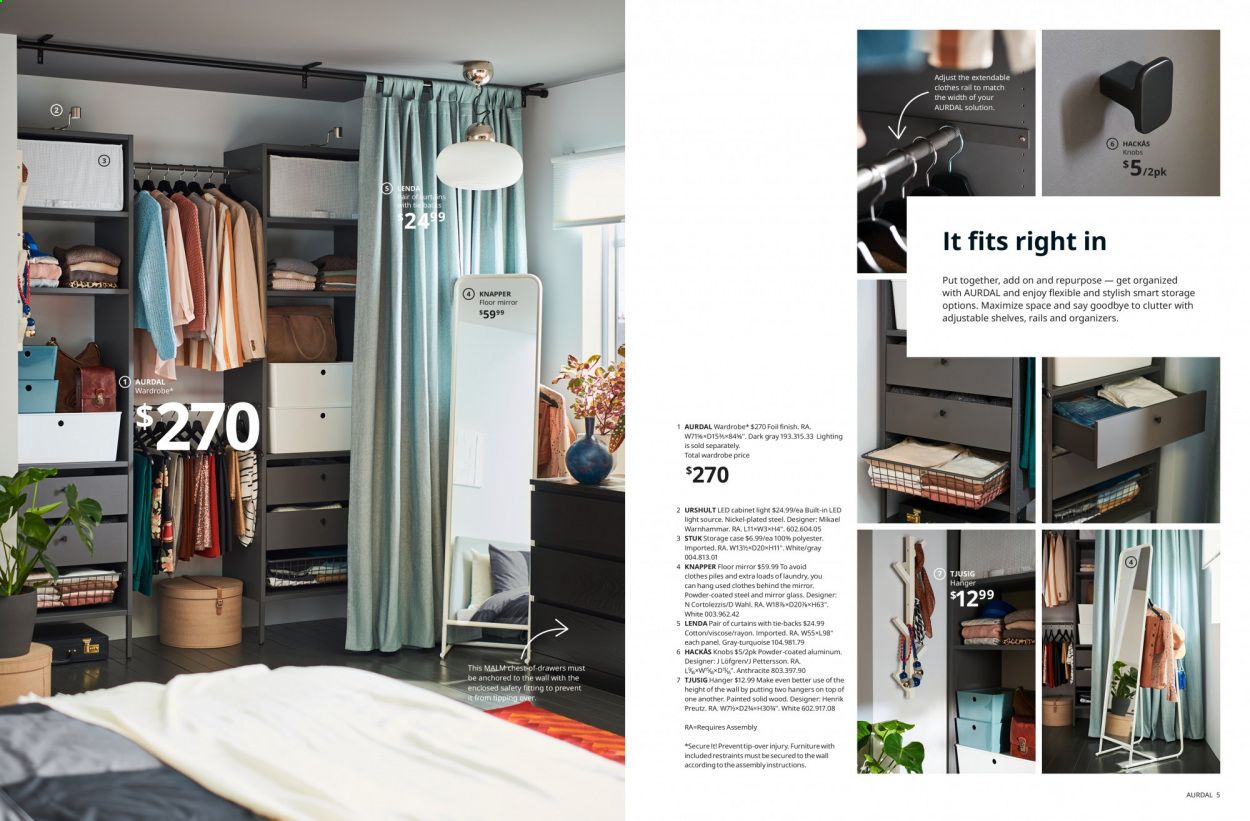 IKEA 2022 Wardrobes Promotions & Flyer Specials January 2023