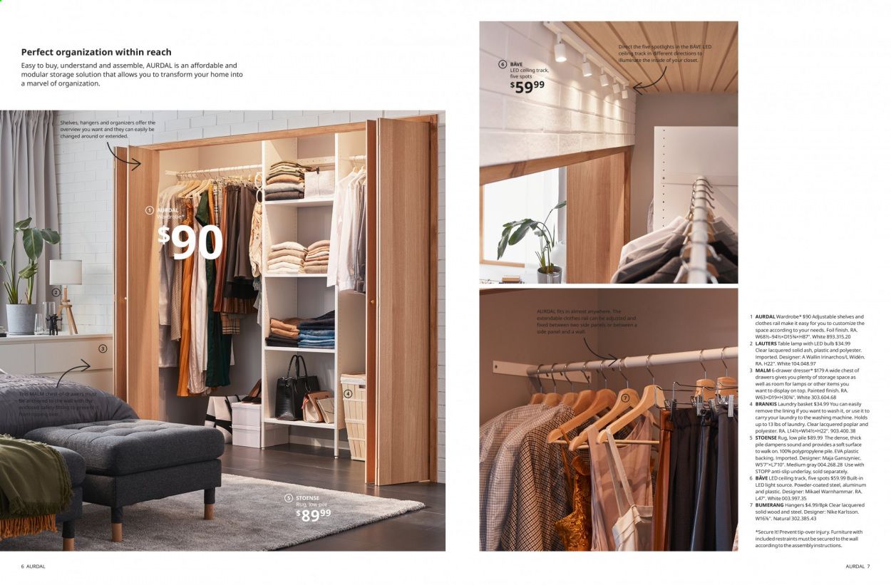 IKEA 2022 Wardrobes Promotions & Flyer Specials January 2023