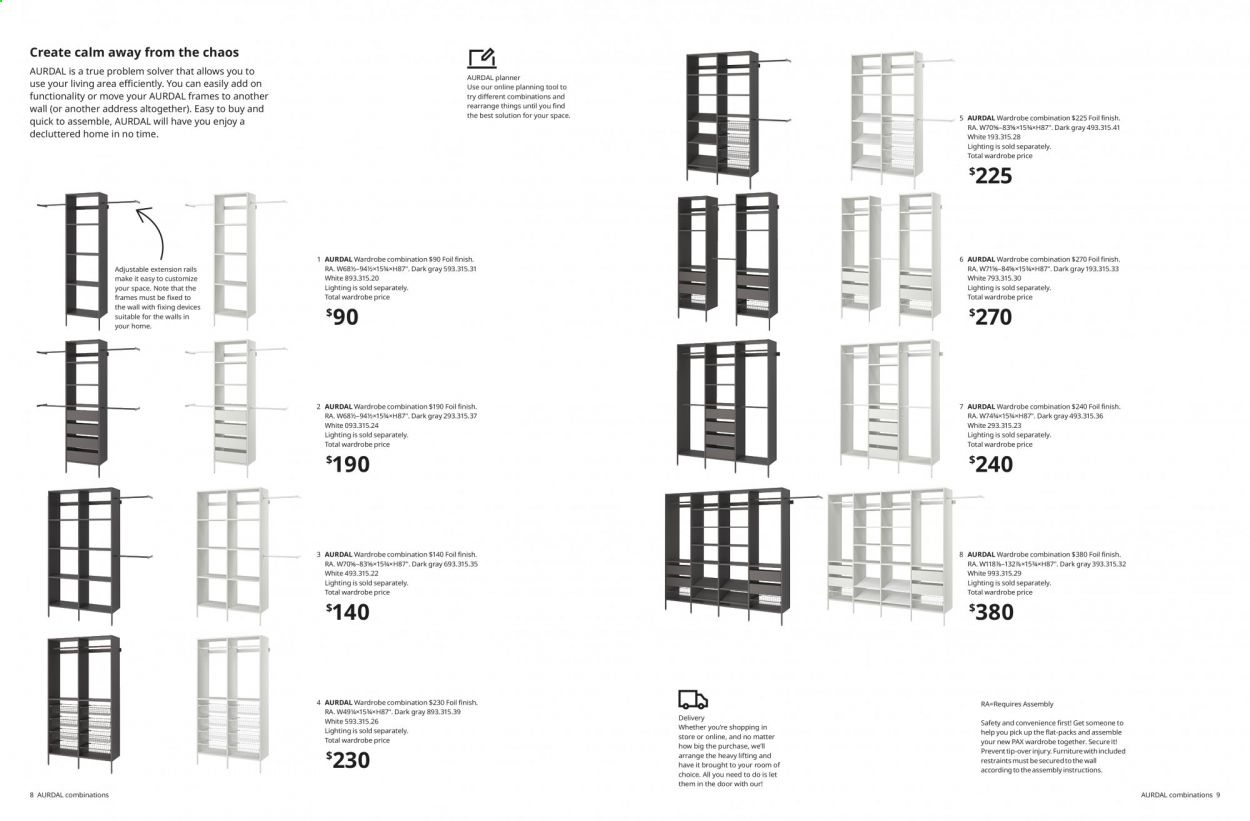 IKEA 2022 Wardrobes Promotions & Flyer Specials January 2023