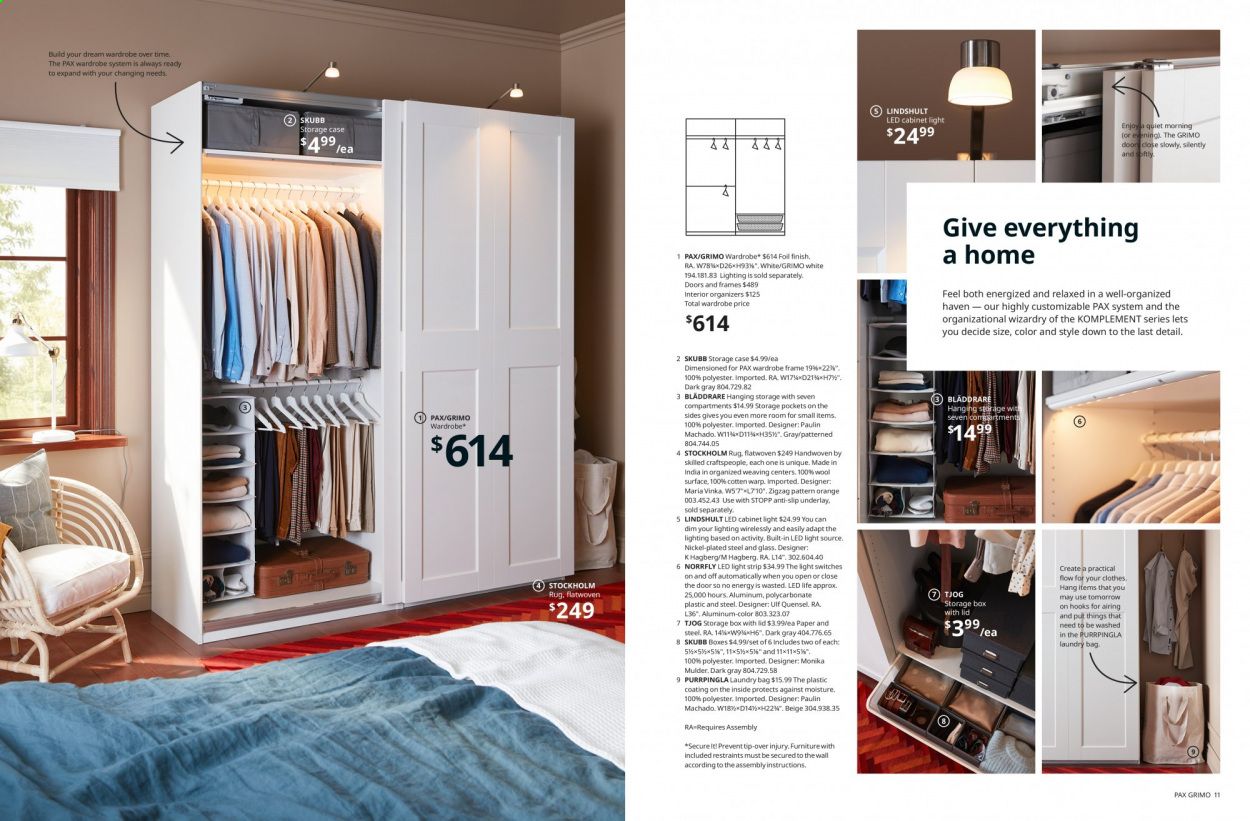 IKEA 2022 Wardrobes Promotions & Flyer Specials January 2023