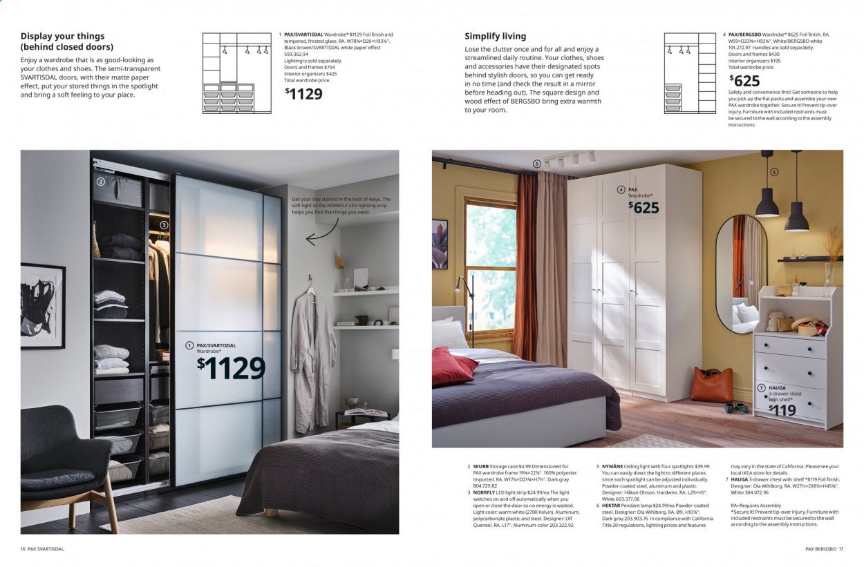 IKEA 2022 Wardrobes Promotions & Flyer Specials January 2023