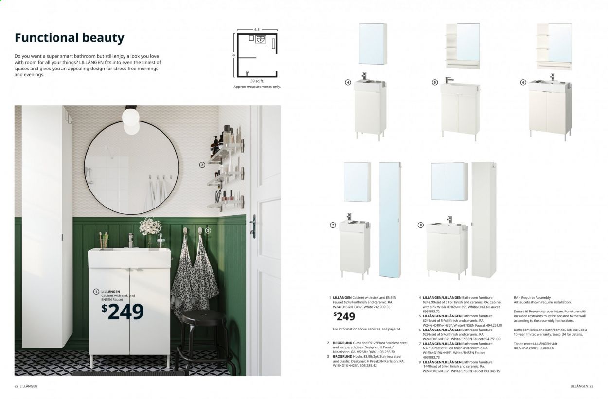 IKEA 2022 Bathrooms Promotions & Flyer Specials October 2022