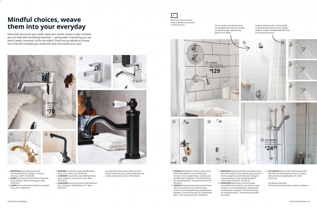 IKEA 2022 Bathrooms Promotions & Flyer Specials October 2022