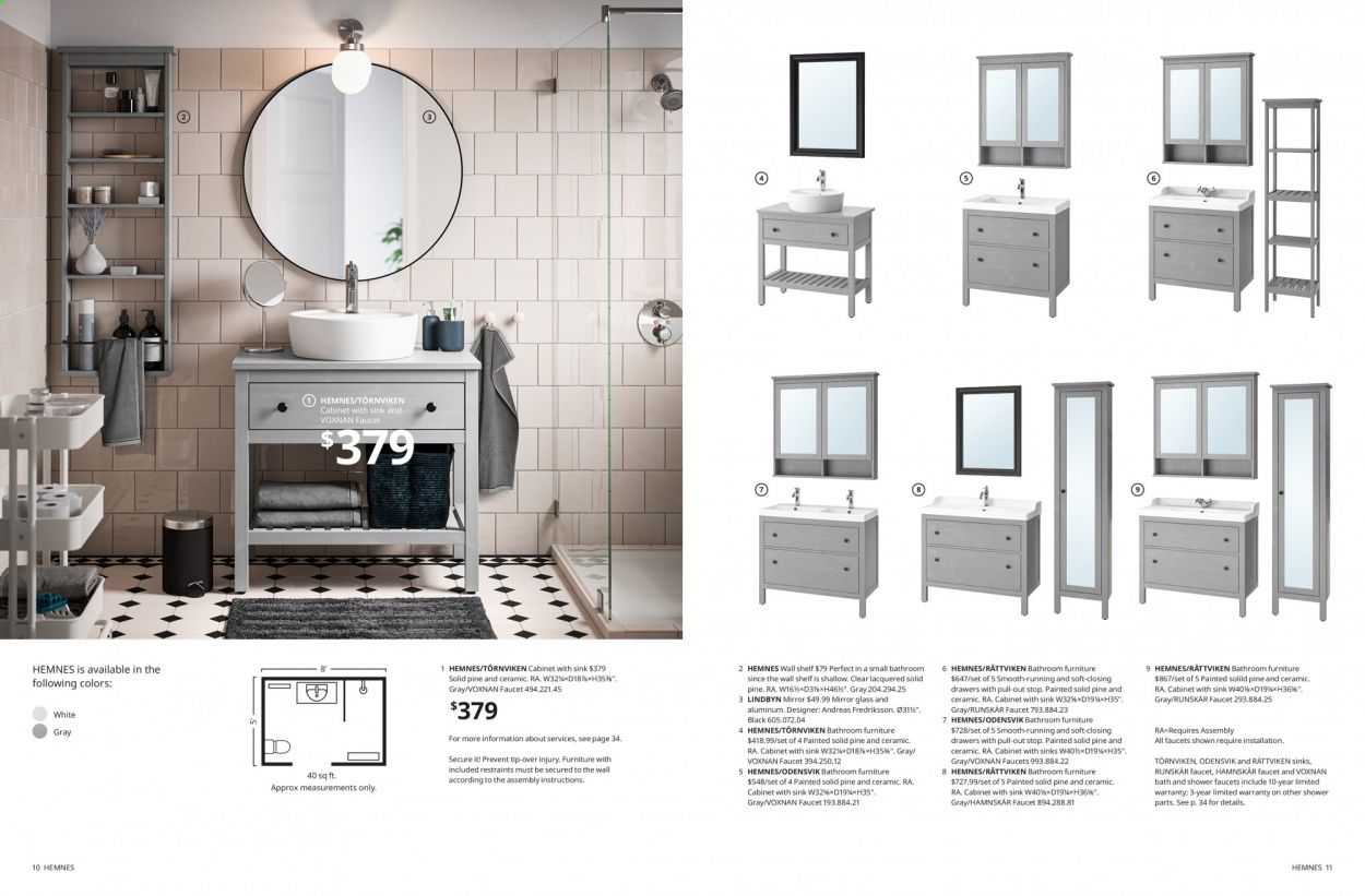 IKEA 2022 Bathrooms Promotions & Flyer Specials October 2022