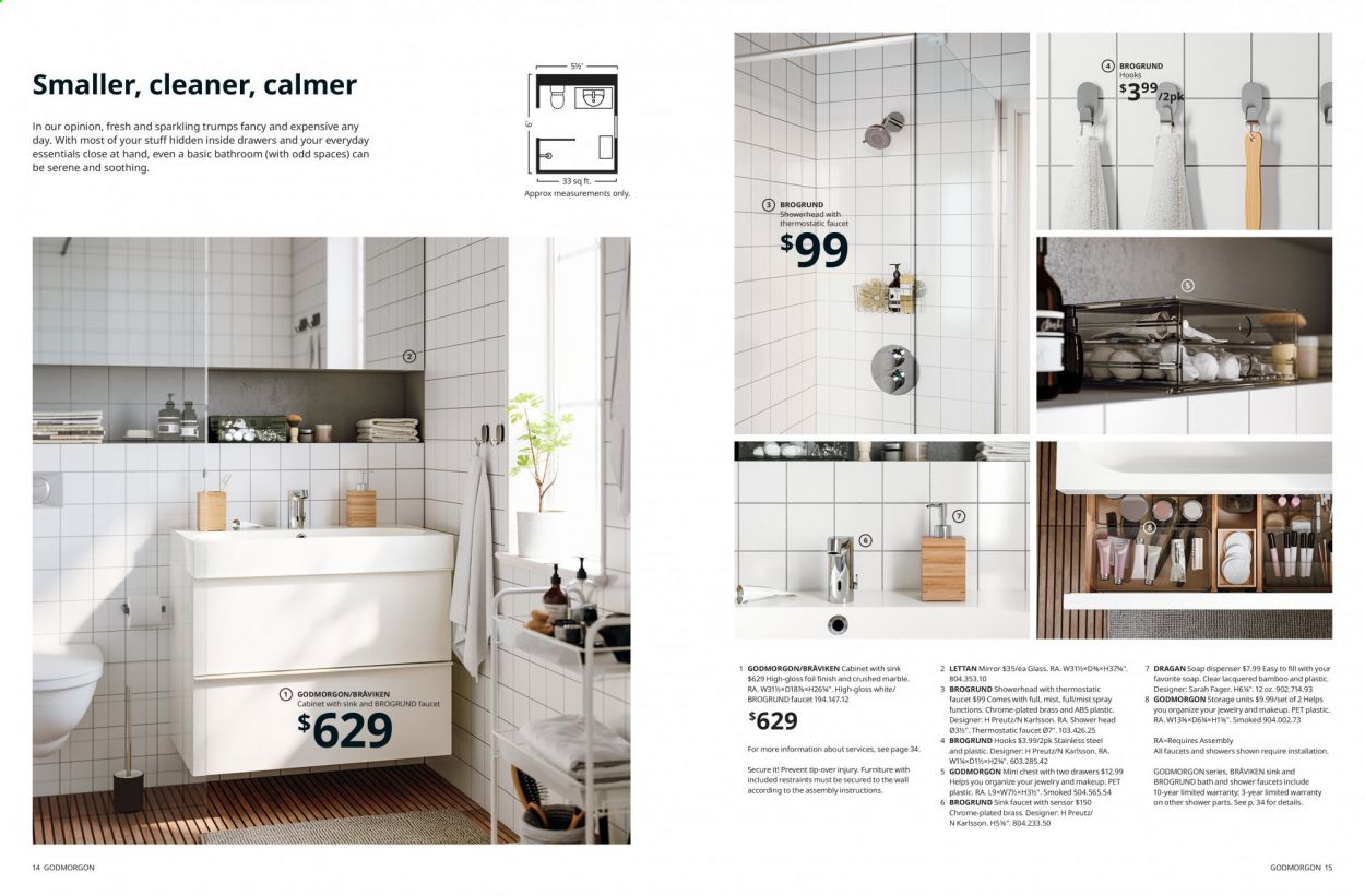 IKEA 2022 Bathrooms Promotions & Flyer Specials October 2022
