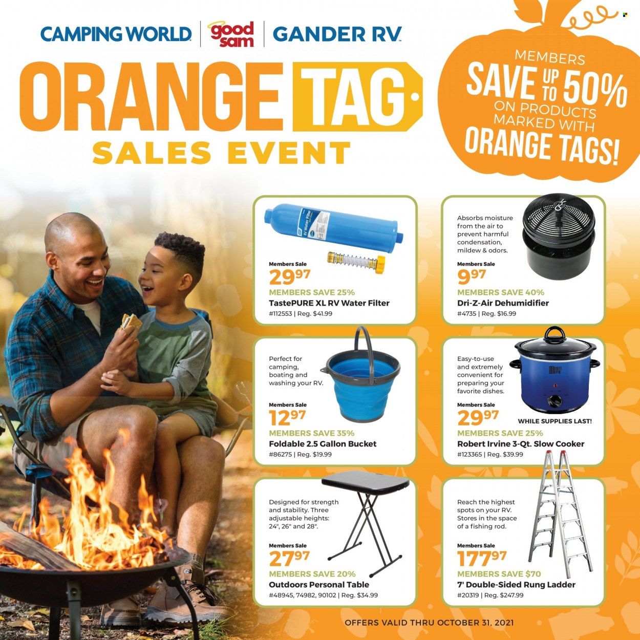 Gander RV & Outdoors Weekly Ad Flyer October 9 to October 16
