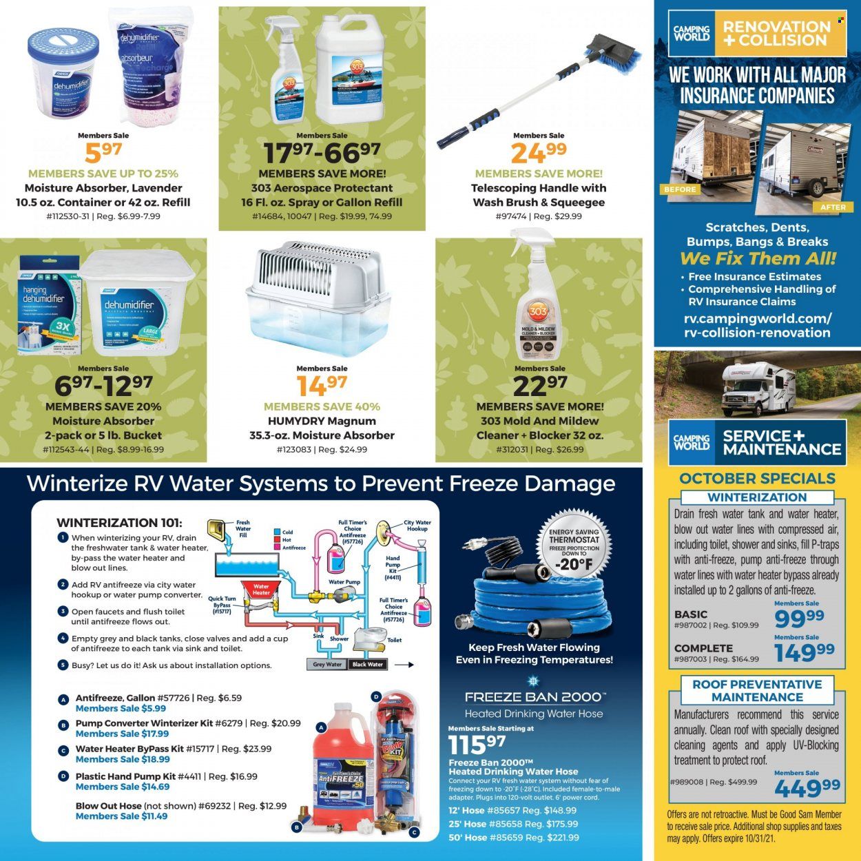 Gander RV & Outdoors Weekly Ad Flyer October 9 to October 16