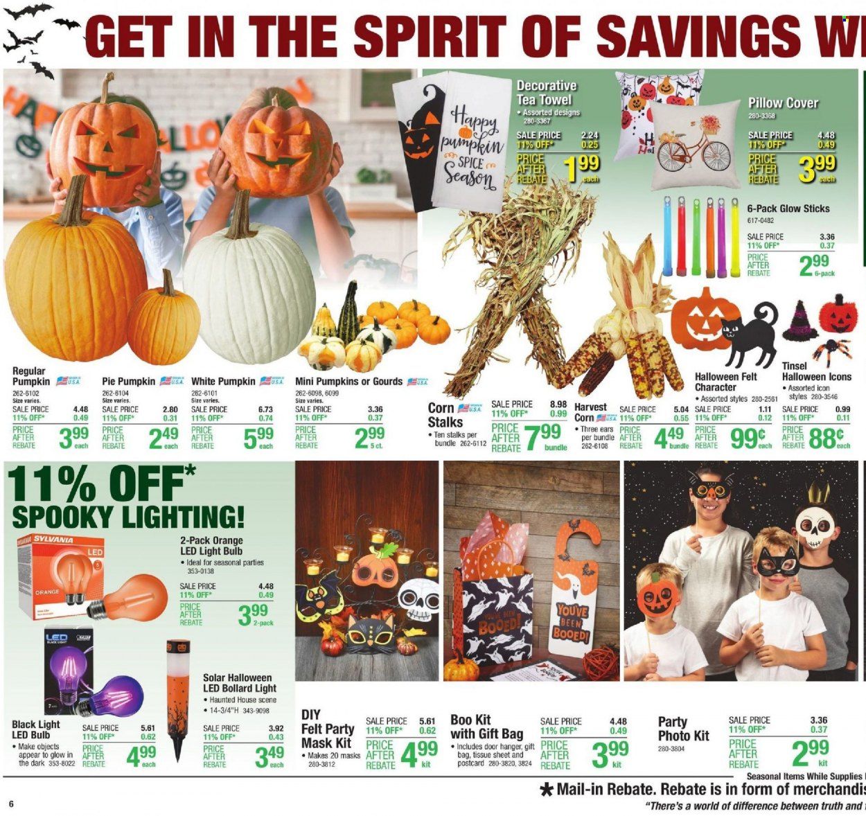 Menards Weekly Ad Flyer October 9 to October 16