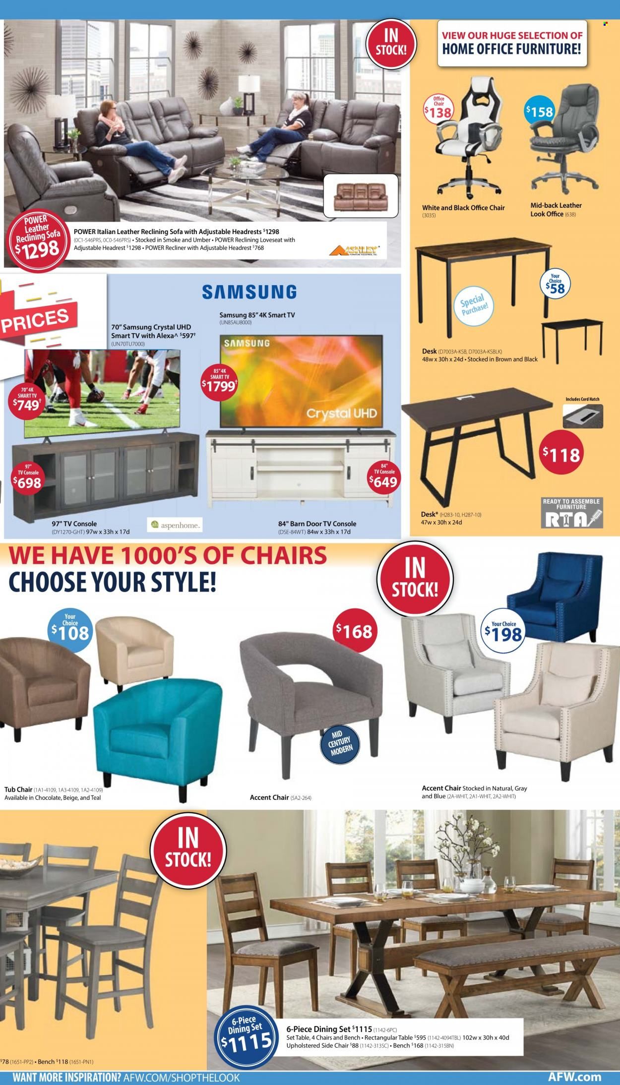 American Furniture Warehouse (AZ, CO, TX) Weekly Ad Flyer October 9 to October 16