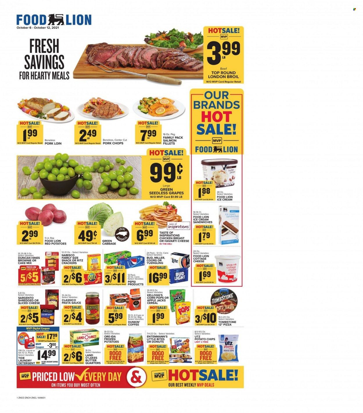 Food Lion (NC) Weekly Ad Flyer October 9 to October 16