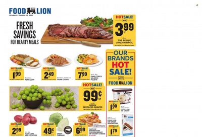Food Lion (NC) Weekly Ad Flyer October 9 to October 16