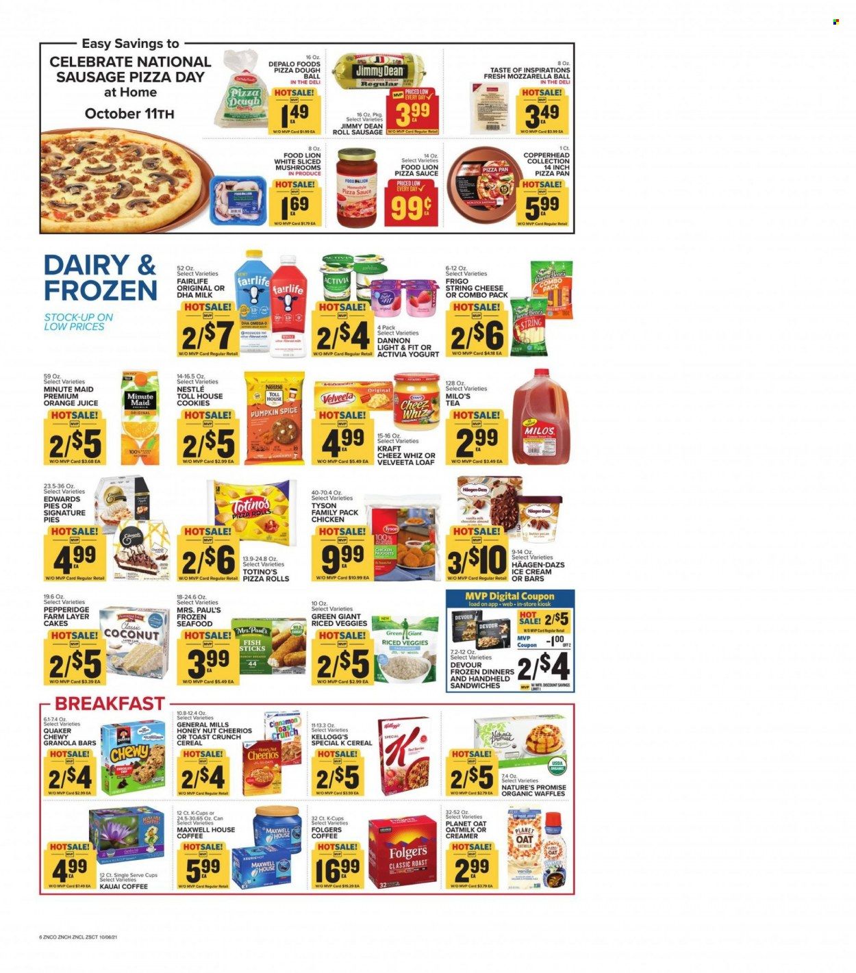 Food Lion (NC) Weekly Ad Flyer October 9 to October 16