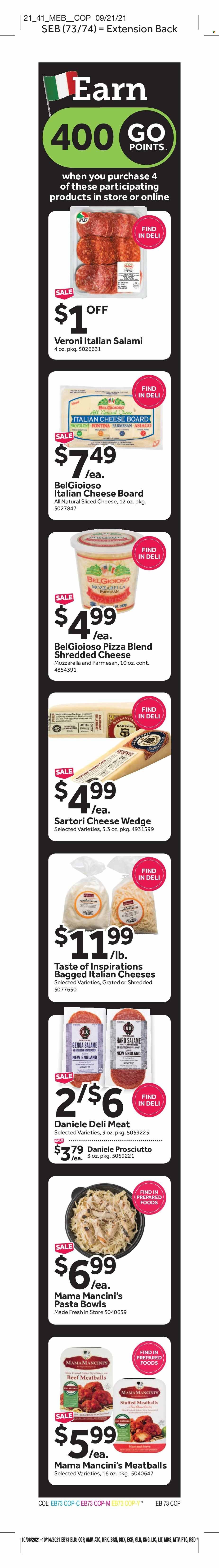 Stop & Shop (NY) Weekly Ad Flyer October 9 to October 16