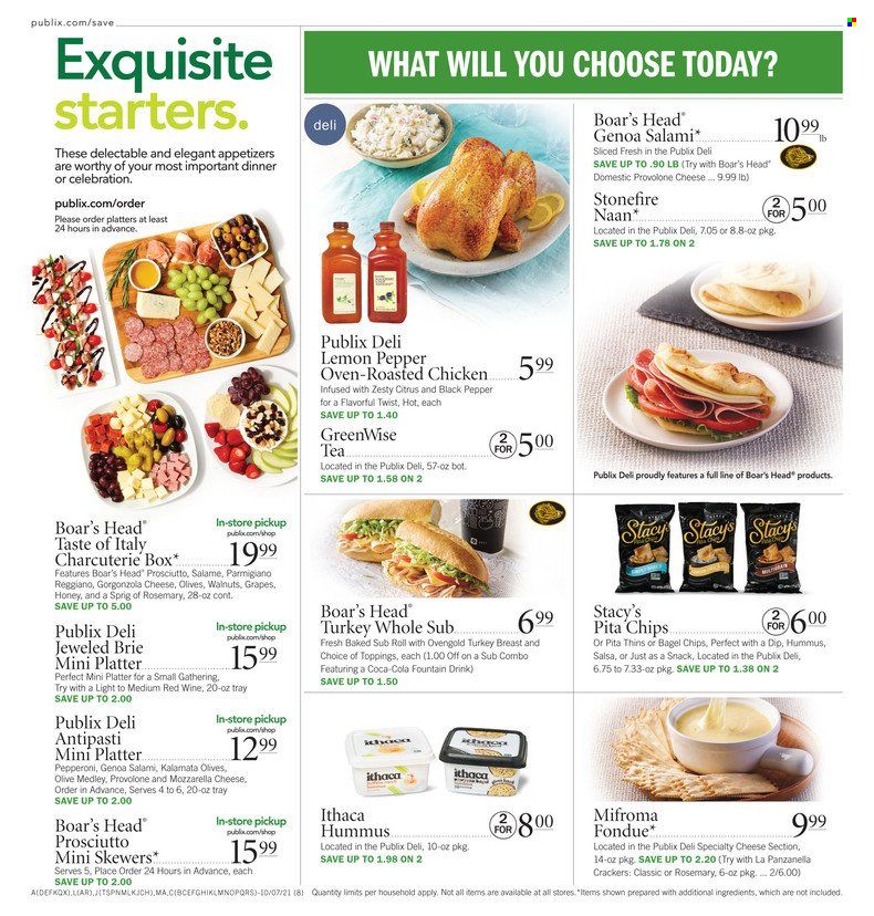 Publix (AL, FL, GA, NC, SC, TN) Weekly Ad Flyer October 9 to October 16