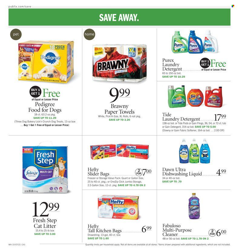 Publix (AL, FL, GA, NC, SC, TN) Weekly Ad Flyer October 9 to October 16