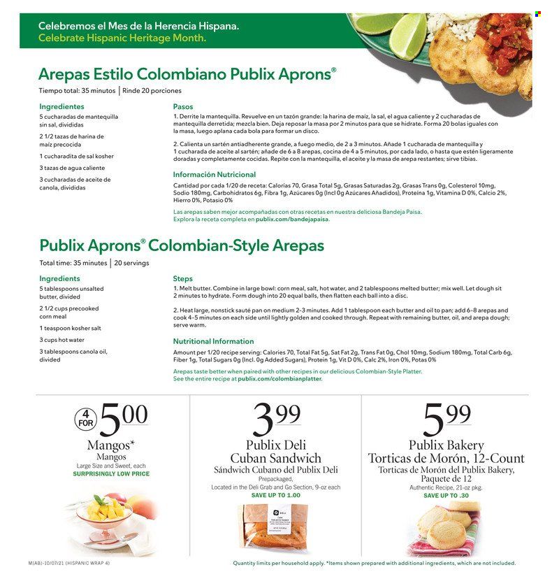 Publix (AL, FL, GA, NC, SC, TN) Weekly Ad Flyer October 9 to October 16