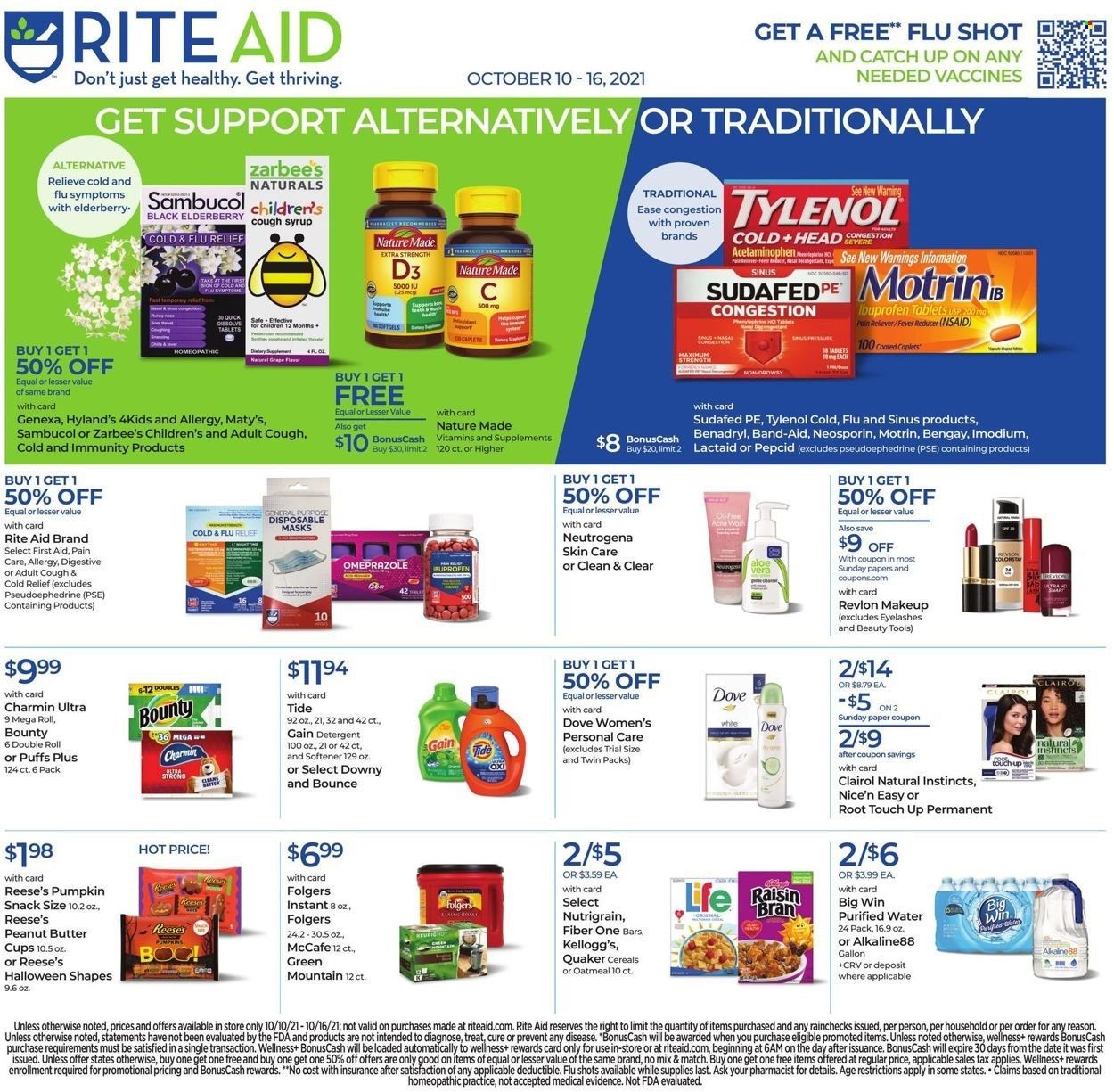 RITE AID Weekly Ad Flyer October 9 to October 16
