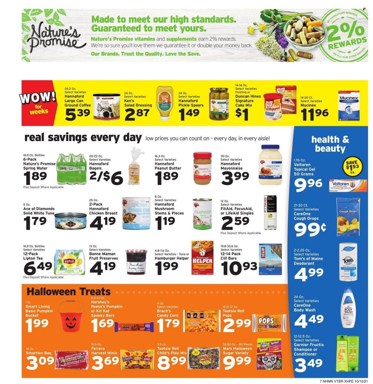 Hannaford (NH) Weekly Ad Flyer October 9 to October 16