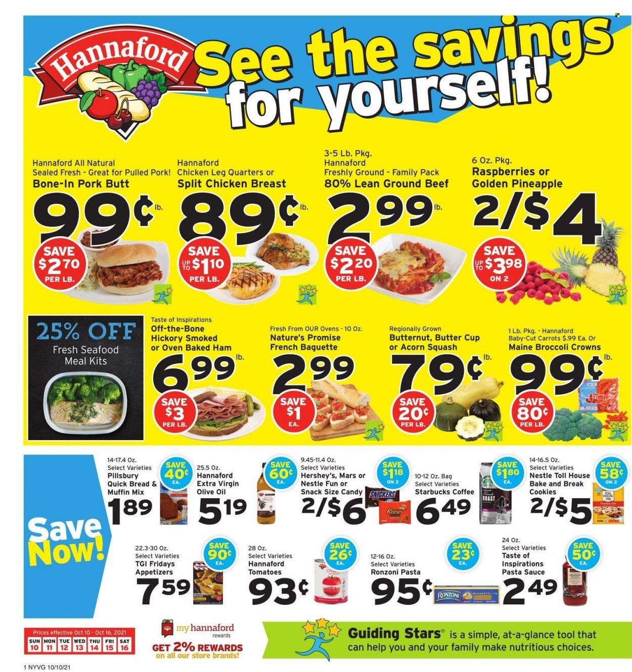 Hannaford (NY) Weekly Ad Flyer October 9 to October 16