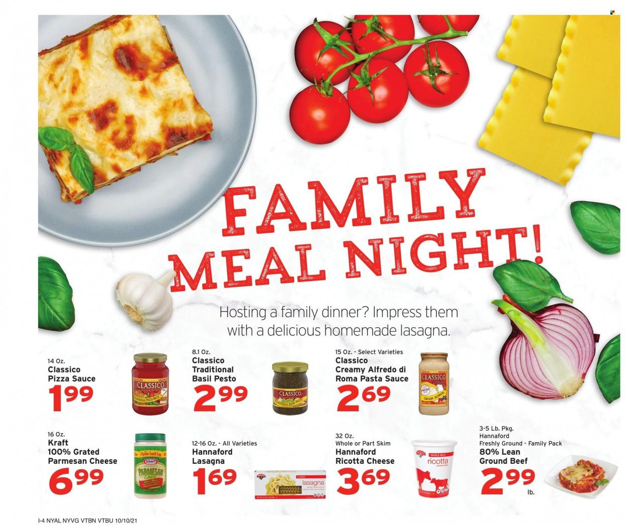 Hannaford (NY) Weekly Ad Flyer October 9 to October 16