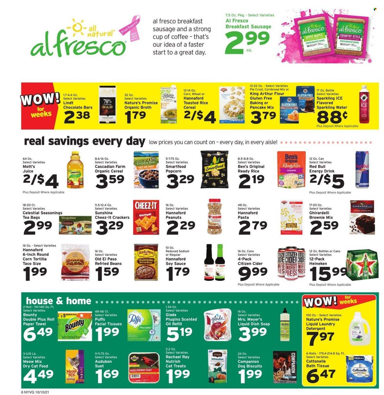 Hannaford (NY) Weekly Ad Flyer October 9 to October 16