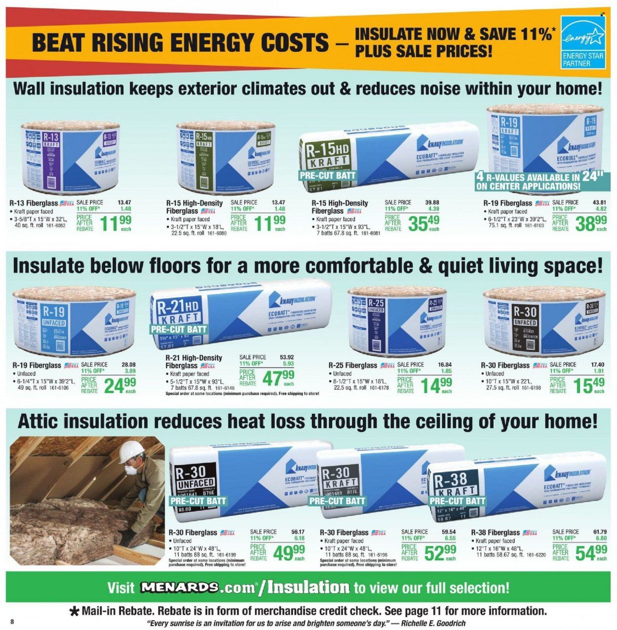 Menards Weekly Ad Flyer October 10 to October 17
