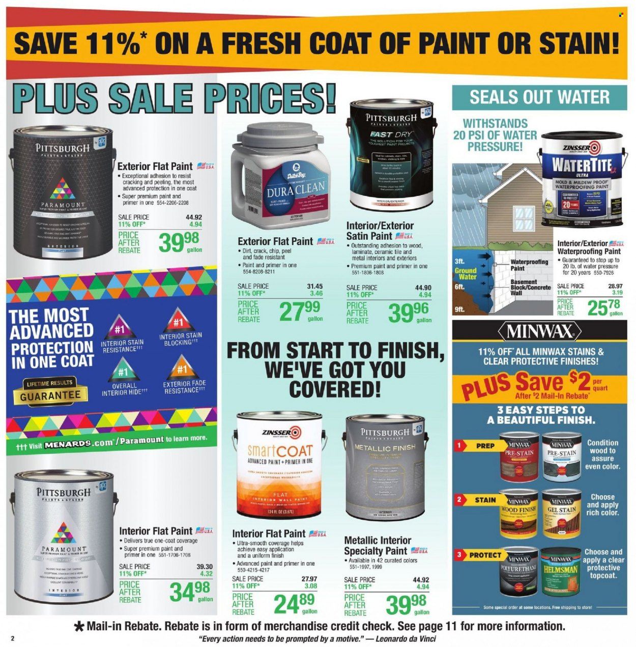 Menards Weekly Ad Flyer October 10 to October 17