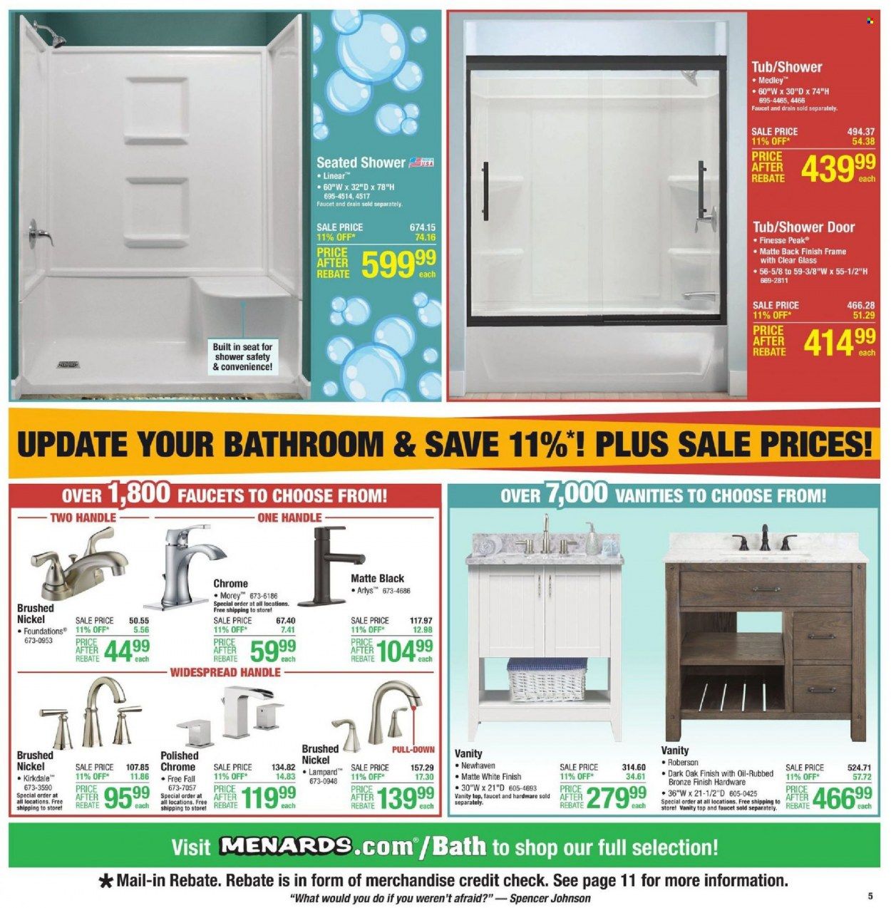 Menards Weekly Ad Flyer October 10 to October 17