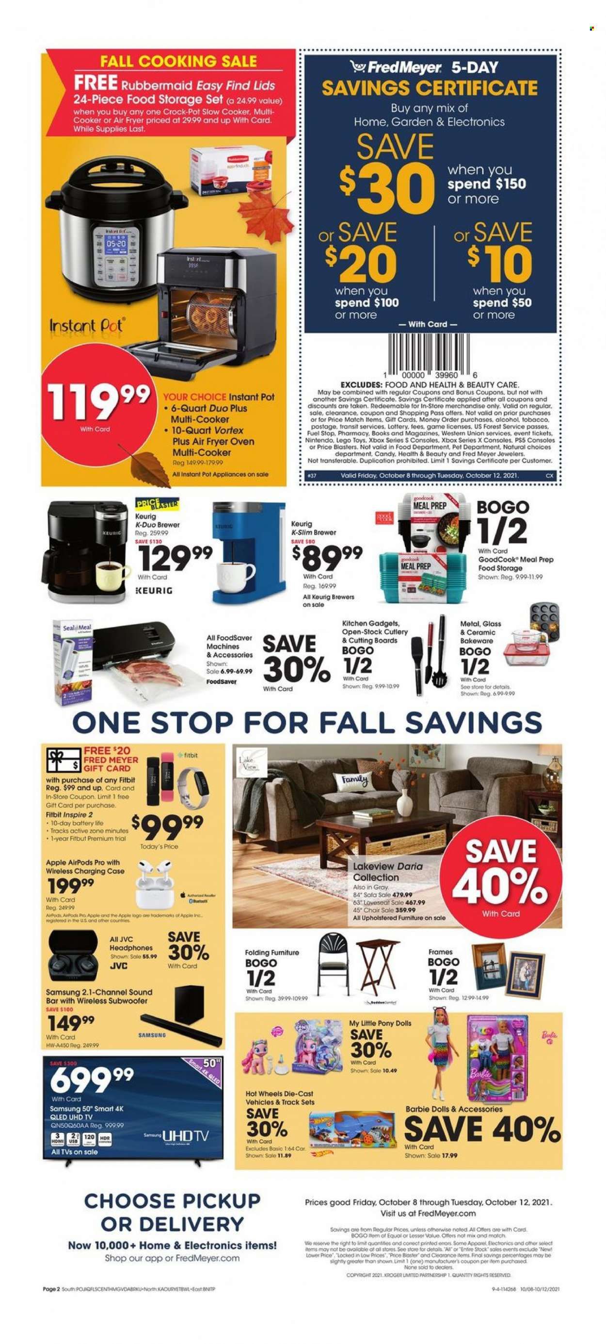 Fred Meyer Weekly Ad Flyer October 10 to October 17