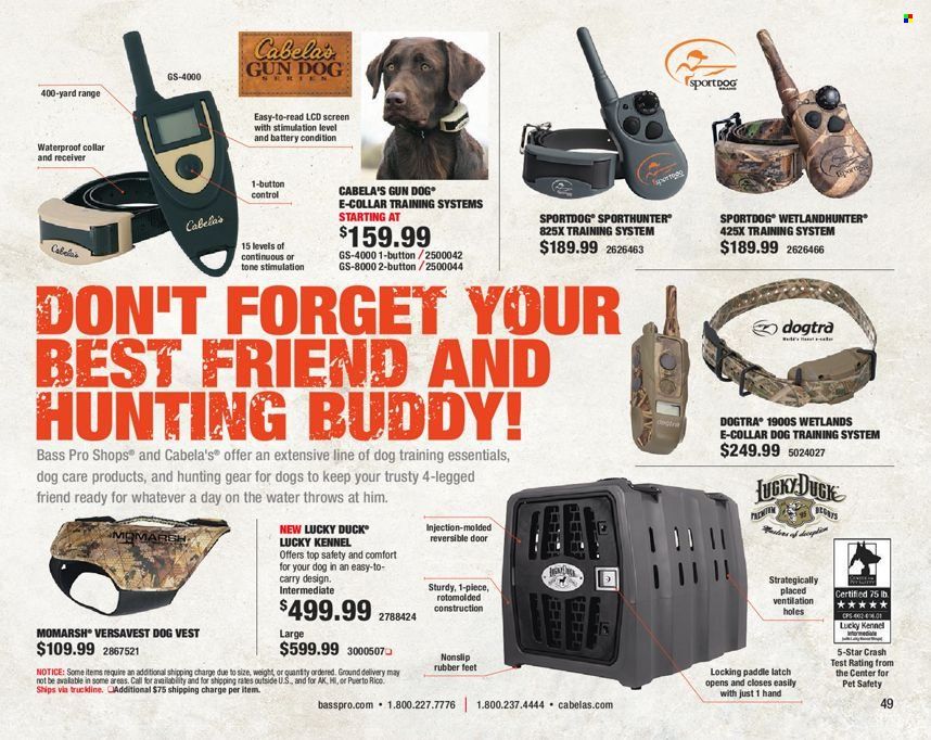 Cabela's Weekly Ad Flyer October 11 to October 18