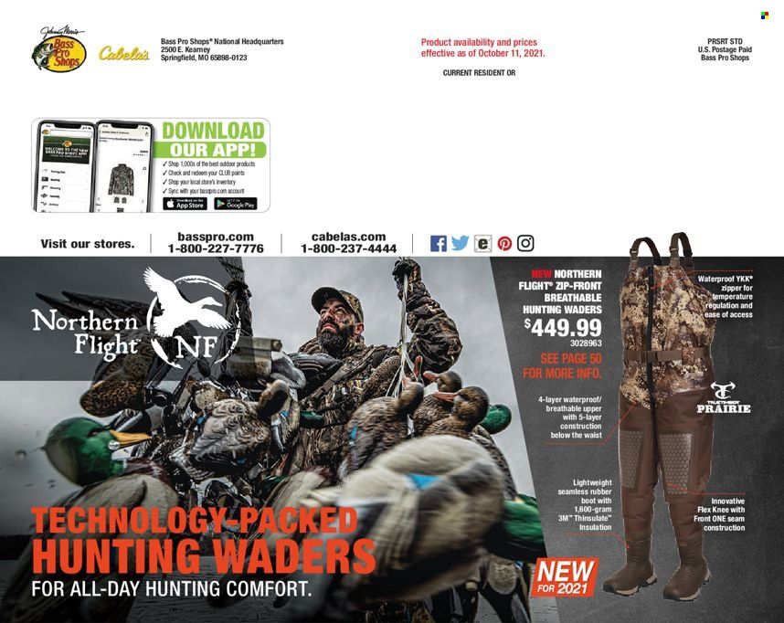Cabela's Weekly Ad Flyer October 11 to October 18